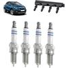 OP Kit bobina IGN1013 + 4 candele R7X compatibile con Opel mokka i 1.4 LPG Benzina/gasauto (gpl) 2013-2019