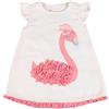 Nene Shop VESTITO BAMBINA NEONATA ESTIVO IN COTONE - FENICOTTERO
