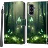Haninsuze Cover per Samsung Galaxy S26 FE 5G, Farfalla | Pelle PU Portafoglio, Porta Carte, Magnetica, Libro, Antiurto Custodia