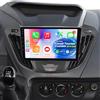 Volxcereo Autoradio per Ford Transit Tourneo Custom con Carplay 2013-2021 | Stereo con schermo da 9 pollici, Car play & Android Auto wireless, Bluetooth 5.2, FM radio, EQ, Mirror Link