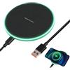 JinRuiCPeng Caricabatterie Wireless Veloce, Stazione Di Ricarica Induttiva Da 35 W per Smartphone, Caricabatteria Wireless Veloce, Base Di Ricarica per Caricabatterie Wireless, Stazione Di Ricarica