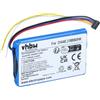 vhbw batteria compatibile con Garmin Edge 1000, Explore 1000, 010-01161-00, 010-020229-00 navigatore GPS (1200mAh, 3,7V, Li-Poly)