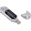 Sharainn Lettore MP3, Lettore Musicale Portatile, Supporta Formati MP3 WMA e Scheda di Memoria da 32 GB, Spegnimento Automatico, Musicale Digitale con Display LCD per Viaggi (SILVER)