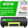 HAO SHI XIANG 24B6035 24B6186 24B6213 Cartuccia toner nero 24B6040 unità di imaging compatibile con Lexmark M1145 XM1145 M3150 XM3150 M1140 XM1140 XM1135 M1140+ 1140plus Stampante (WWW-5000Pages)