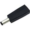 Generic Adattatore da USB C a DC 5.5x2.1mm - Convertitore di alimentazione | Tipo C al cavo USB maschio a femmina, connettore di ricarica in ABS accoppiatore spina per telefoni cellulari lampade da