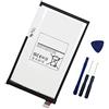 WXKJSHOP - Batteria di ricambio compatibile con Samsung Galaxy Tab 3 8 SM-T310 SM-T311 SM-T315 T4450E T4450C T4450U Series 4450mAh