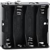 UYZO 4 supporti per batterie AA con connettore a scatto standard, parte # BH341 (1 confezione)