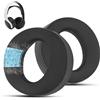 Wzsipod Cuscinetti Auricolari a Gel rinfrescante per Sony PS5 Pulse 3D-Nero | per cuffie wireless PS5 Pulse 3D, eccellente qualità del suono e schiuma isolante dal rumore