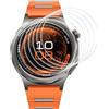 GIOPUEY Pellicola Protettiva per Oppo Watch X3, [6 Pezzi] Flessibile TPU Schermo Protezione Pellicola [Extra-Sottile] [Anti-graffio] - Trasparente