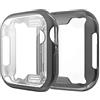 SaNgaiMEi [2-Pezzi Cover Apple Watch 38mm Compatibile con Apple Watch Series 3 /Serie 2 / Series 1 Case Apple Watch Custodia Protettiva in Morbido TPU Ultrasottile