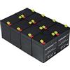 akku-net Batteria ricaricabile di ricambio per USV APC Smart-UPS SUA3000RMI2U, 12V, Lead-Acid