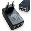 Hawpasy Adattatore iniettore PoE Gigabit, conforme allo standard IEEE 802.3af/at, standard PoE+ 10/100/1000 Mbps, alimentazione remota fino a 100 m, Plug and Play per telecamere IP e access point wireless