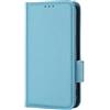 TingYR Cover per Oukitel C38, Flip Custodia Carte di Credito da Funzione Stand, Ribaltabile Magnetico Fit Cover.Azzurro