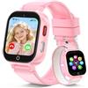 CATGIFF 4G Smartwatch Bambini GPS, Orologio Bambino Bambina con Telefono - Rosa | Videochiamata Chat Vocale Sveglia Camera Modalità Classe Gioco, Smartwatch per Ragazza e Ragazzo 4-12 Anni Regalo
