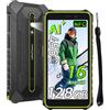 Ulefone Armor RugKing 2 Pro Rugged Smartphone Android 16, 10GB+128GB/TF 2TB Telefono Indistruttibile, 5.45 HD+ 90Hz, 13MP+5MP, 4550mAh, Telefono impermeabile IP68/IP69K, 4G Dual SIM LTE/ WiFi/NFC/OTG/GPS, Vert