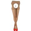sesto senso Collant Cavallo Aperto 15 den Bretelle Calze per Reggicalze Donna Sexy
