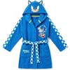 CERDÁ LIFE'S LITTLE MOMENTS Accappatoio con cappuccio da bambino Sonic blu per inverno, taglia 06 anni | Abbigliamento per bambini in 100% poliestere, tessuto morbido e caldo per godersi momenti di riposo e relax a casa in inverno