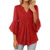 Generico Camicia Donna Elegante Con Paillettes Magliette Cerimonia Top Brillantini Eleganti Blusa Scollo a V Taglie Forti Maglietta Curvy Natale Maglia Strass Capodanno Da Sera T Shirt Glitter Club Feste
