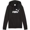 PUMA Felpa Ess No. 1 Logo Full-Zip Hoodie FL Donna