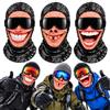 Generico Divertente passamontagna invernale da uomo Old F*cker Maschera da sci con stampa 3D