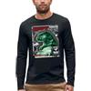 PIXEL EVOLUTION Maglietta a maniche lunghe T-Rex - Dinosauro - Head Target da uomo