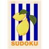 Rocket Pants Pty Ltd Easy Sudoku: Pretty Travel Size Sudoku Puzzle Book A5 Size - Mediterranean Summer Set