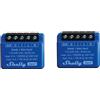 SHELLY Attuatore di commutazione Wi-Fi Plus 1 Mini Gen 3, blu, 2 pezzi