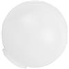 SEWOART Paralume Sferico in Acrilico Bianco per Lampioni da Giardino | Copri Lampadario, Boccia per Lampada Esterno, Paralumi per Lampade Esterno, Decorazione e Protezione