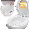 OrtoPrime Bidet Portatile Wc | Bidet Sanitario Accoppiabile al WC | Misure Universali: 40 x 37 x 11 Centimetri | Peso supportato 120 Chilogrammi