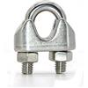 EMcollection 10 Pcs Acciaio inossidabile corda fermaglio filo morsetto cavo 4 mm
