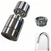 Cylocrya Aeratore rubinetto, acciaio inox, girevole 360°, M22/M24 | Con rompigetto rubinetto, il getto si orienta grazie alla rotazione a 360°, all'attacco M22/M24 e a due modalità.