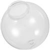 SOPOTUTU Paralume trasparente, sfera di ricambio per lampada da esterno da giardino, lampada da parete, versatile, robusta copertura della luce, sfera trasparente per esterni