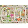 JynxtoyZeal Tappeto Stradale Tappeto Rettangolare Tappeti Antiscivolo Tappeti in Velluto Cristallo Area Rug per Domestici Decorare Cameretta dei Bambini 80 × 120 cm