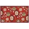 Olivo Tappeti OLIVO.shop | NOEL Zerbino Natale, Tappeto ingresso natalizio moderno, Tappeto natalizio sotto albero, 6 fantasie, misura unica 45x78cm (ADDOBBI)