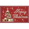 Olivo Tappeti OLIVO.shop | NOEL Zerbino Natale, Tappeto ingresso natalizio moderno, Tappeto natalizio sotto albero, 6 fantasie, misura unica 45x78cm (REGALI)