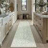 PureCozy Tappeto Cucina Verde 60x240cm Passatoia Corridoio | Antiscivolo, Lavabile, Scendiletto, Camera da Letto, Sala, Ufficio, Lungo, Carpet, Pelo Corto, Morbido, Rug