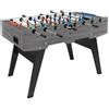 Garlando Champion Rovere Grigio - Calcio Balilla Biliardino Professionale Pieghevole con Aste Uscenti Ø16 mm