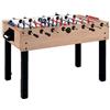 Garlando G-100 Acero - Calcio Balilla Biliardino con Aste Uscenti Ø16 mm e Altezza Regolabile