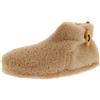 de fonseca Pantofole Stivaletto Con Elastico Donna Con Pelo In Tinta Unita, Peluche, Tpr Rinfozata, Ciabatta Da Casa PantofoleDonna