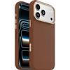OtterBox Symmetry Cactus Leather MagSafe cover, iPhone 18/17 ProMax,Marrone | Custodia MagSafe, sottile, antiurto e cadute, testata 3x vs norme MIL-STD 810G in pelle vegana derivata dal Cactus