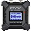 Zoom Registratore di campo professionale F3, Registrazione a galleggiante a 32 bit, Registratore a 2 canali, Convertitori a doppio AD, 2 ingressi XLR/TRS, Alimentazione a batteria, Controllo wireless