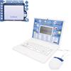 Lexibook, Computer Educativo Francese/Inglese, Bianco, JC601i1LXB | Computer bilingue con 164 attività, tastiera, mouse e apprendimento Francese/Inglese.
