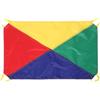 TOYANDONA Paracadute Arcobaleno Maniglie per Gioco di Gruppo | Colori Vivaci, Portatile per Attività Indoor e Campus Estivi, Adatto a Educatori e Organizzatori