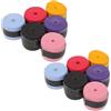 CIYODO 6 Paia Nastro Impugnatura Racchetta da Badminton, Overgrip Piatto Assorbente in Pu, Antiscivolo, Multicolore, per Allenamento Outdoor