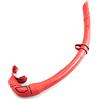 Karlak Boccaglio professionale pieghevole in silicone con custodia compatta, per donne e uomini, boccaglio arrotolabile, tubo di respirazione bagnato, per snorkeling