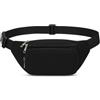 Cryptadg Marsupio, Viaggio con Cintura con 4 Zip Tasche, Waist Bag in Nylon | Fanny Pack con La Tracolla Regolabile, Borsa a Tracolla per Uomini e Donne, per Sport, Corsa, Escursionismo, Ciclismo