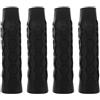 GLEAVI 4 Pezzi Impugnatura per Racchetta da Pickleball in Silicone Nero Manicotto Antiscivolo Esagonale a Nido d'Ape Assorbe Sudore per Manico Racchetta da Pickleball