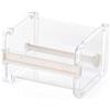 Nlinlin Trasparente Visibile Washi Imballaggio Nastro Dispenser Nastro Titolare Organizzatore Desktop Ufficio Nastro Holder FAI DA TE Adesivo Rotolo Taglierina Titolare Nastro di Stoccaggio Taglio Multi Tape