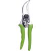 VERDELOOK Forbici potatura con Lame in Acciaio al Carbonio e Impugnatura in PVC, Lunghezza 21 cm