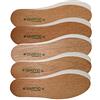 Nawemo Solette per uomo legno di cedro donna (Pack 3)
